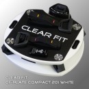 Виброплатформа Clear Fit CF-PLATE Compact 201 WHITE  - магазин СпортДоставка. Спортивные товары интернет магазин в Омске 