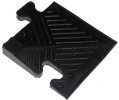 Уголок для резинового бордюра,черный,толщина 12 мм MB Barbell MB-MatB-Cor12  - магазин СпортДоставка. Спортивные товары интернет магазин в Омске 