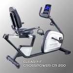 Горизонтальный велотренажер Clear Fit CrossPower CR 200 - магазин СпортДоставка. Спортивные товары интернет магазин в Омске 