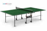 Теннисный стол для помещения black step Olympic green с сеткой для частного использования 6021-1 - магазин СпортДоставка. Спортивные товары интернет магазин в Омске 