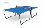 Теннисный стол Hobby Evo blue - ультрасовременная модель для использования в помещениях - магазин СпортДоставка. Спортивные товары интернет магазин в Омске 