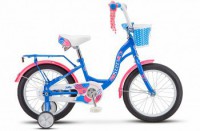 Детский велосипед Stels Jolly 16" V010 синий розовый 2022 - магазин СпортДоставка. Спортивные товары интернет магазин в Омске 