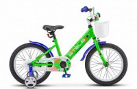 Детский велосипед Stels Captain 16" V010 зеленй 2022 - магазин СпортДоставка. Спортивные товары интернет магазин в Омске 