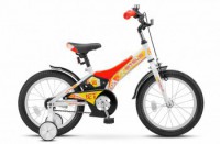 Детский велосипед Stels Jet 16" Z010 белый 2022 - магазин СпортДоставка. Спортивные товары интернет магазин в Омске 