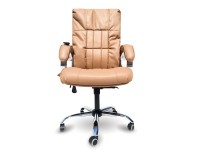 Офисное массажное кресло EGO BOSS EG1001 Орех в комплектации LUX - магазин СпортДоставка. Спортивные товары интернет магазин в Омске 