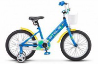 Детский велосипед Stels Captain 16" V010 синий 2022 - магазин СпортДоставка. Спортивные товары интернет магазин в Омске 