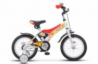 Детский велосипед Stels Jet 14" Z010 белый 2022 - магазин СпортДоставка. Спортивные товары интернет магазин в Омске 